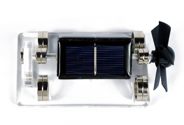 Sandsberg | Solarenergie Magnetauftrieb Ventilatorblatt Solar Motor mit 300-1500U/min, für Labor & Spielzeug