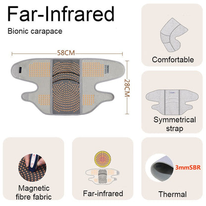 Sandsberg | Far Infrared Thermal Knee Warmer, mit Super Warmem Stoff & Bionischem Carapace Design, für Winter, Reisen & Draußen