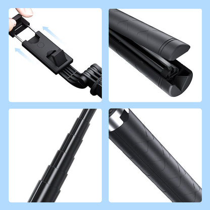 Selfie-Stick mit LED-Fill-Licht