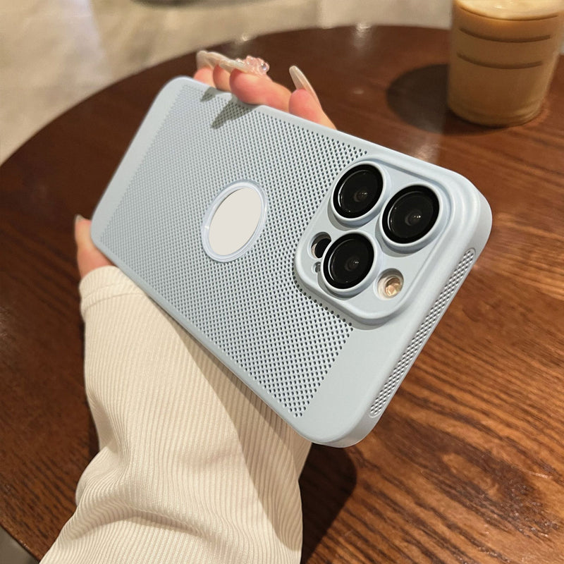 Perforierte mobile Hülle mit Wärmeabfuhr - Sommernutzung