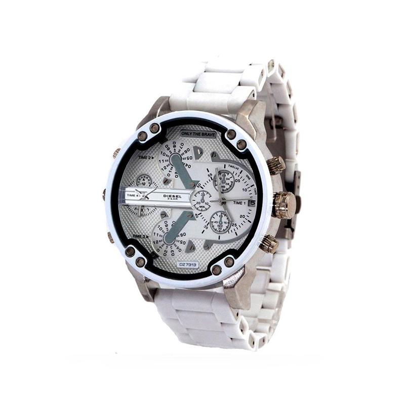 Edelstahl Chronograph Quarz Uhr