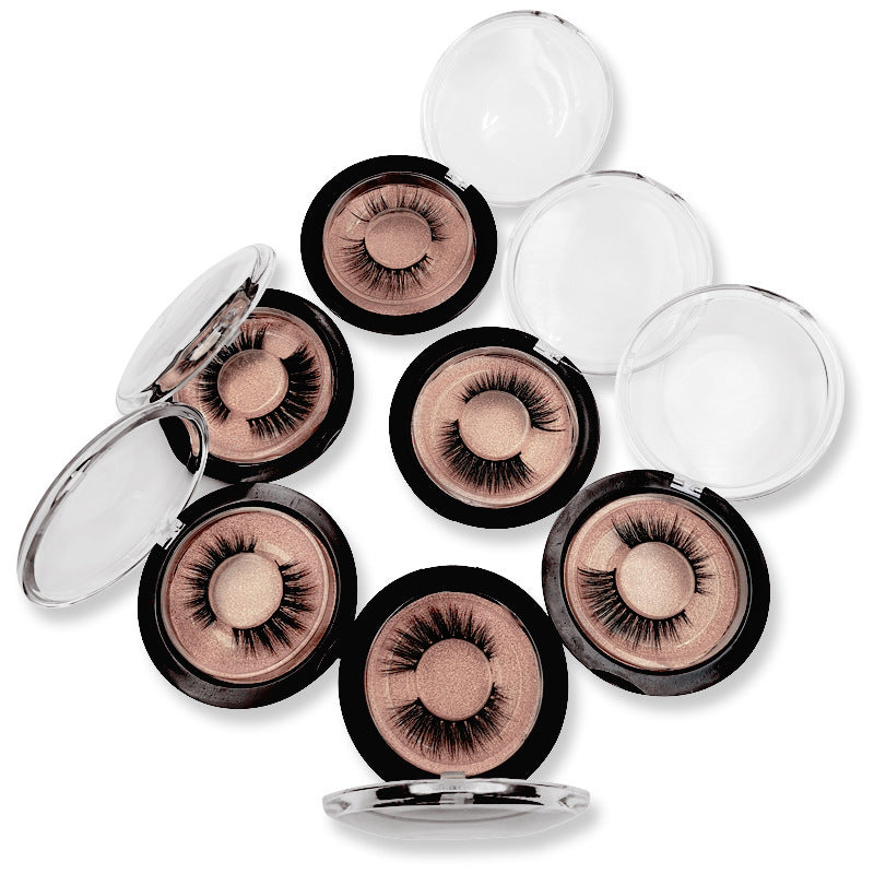 Stilvolle magnetische Wimpern