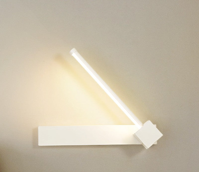 Sandsberg | LED Einfache Schlafzimmer Nachttisch Wandlampe, mit Drei Einstellbaren Lichtmodi, 330¬∞ Drehbar und Minimalistisches Design, für Schlafzimmer, Wohnzimmer, Büro und Mehr
