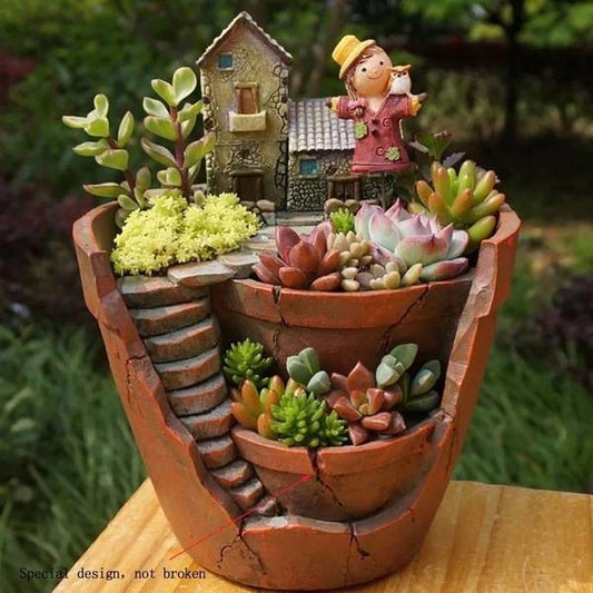 Hängender Garten Kreativer Blumentopf