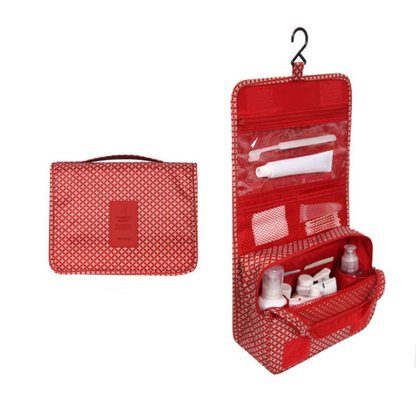 Sandsberg | TravelEase – Wasserabweisende Reisetoilettentasche mit Aufhängehaken