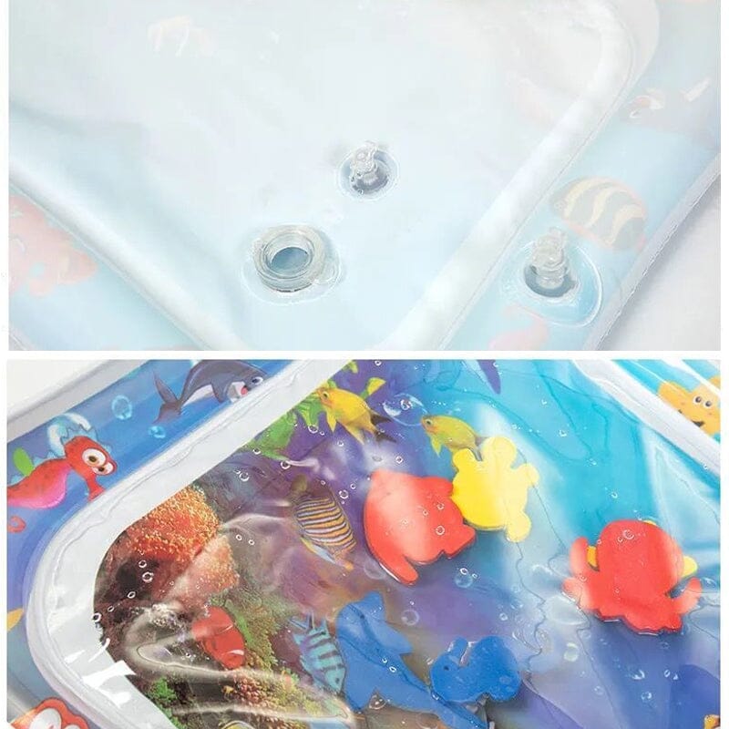 Sandsberg | Aufblasbare Wasser-Sinnesmatte für Bauchlage für Baby & Haustier