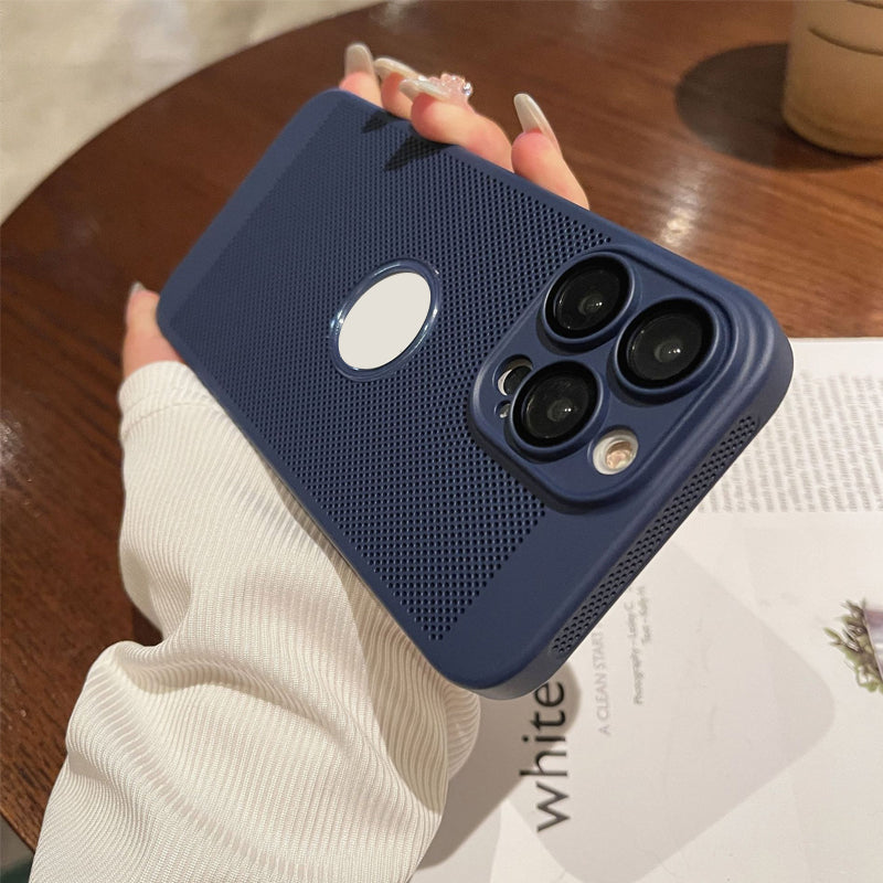 Perforierte mobile Hülle mit Wärmeabfuhr - Sommernutzung