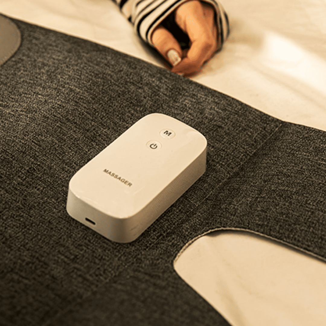 Sandsberg | Drahtloser Beinmassager mit Luftkompression und Wärmefunktion zur Entspannung und besserer Blutzirkulation