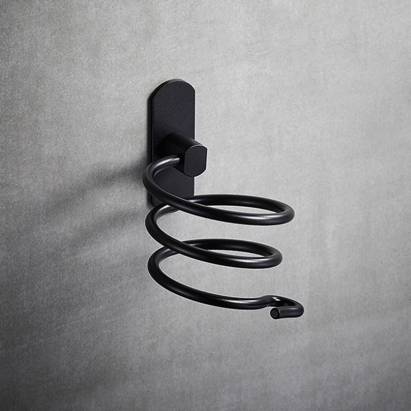 Sandsberg | Bad Aluminium Multifunktionaler Haartrocknerhalter