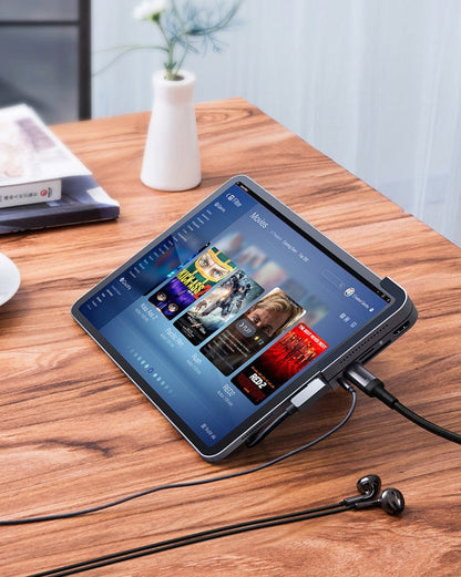 Sandsberg | 6-in-1 USB Type-C Hub mit USB3.0, SD, MicroSD, Audio, 4K/HD & USB-C PD, für iPad Pro & mehr