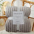 Gestreifte Flanell Fleece Decke - CozyStripe