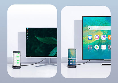 Sandsberg | 7-in-1 USB/Type-C zu HDMI HUB Docking Station & Power Adapter