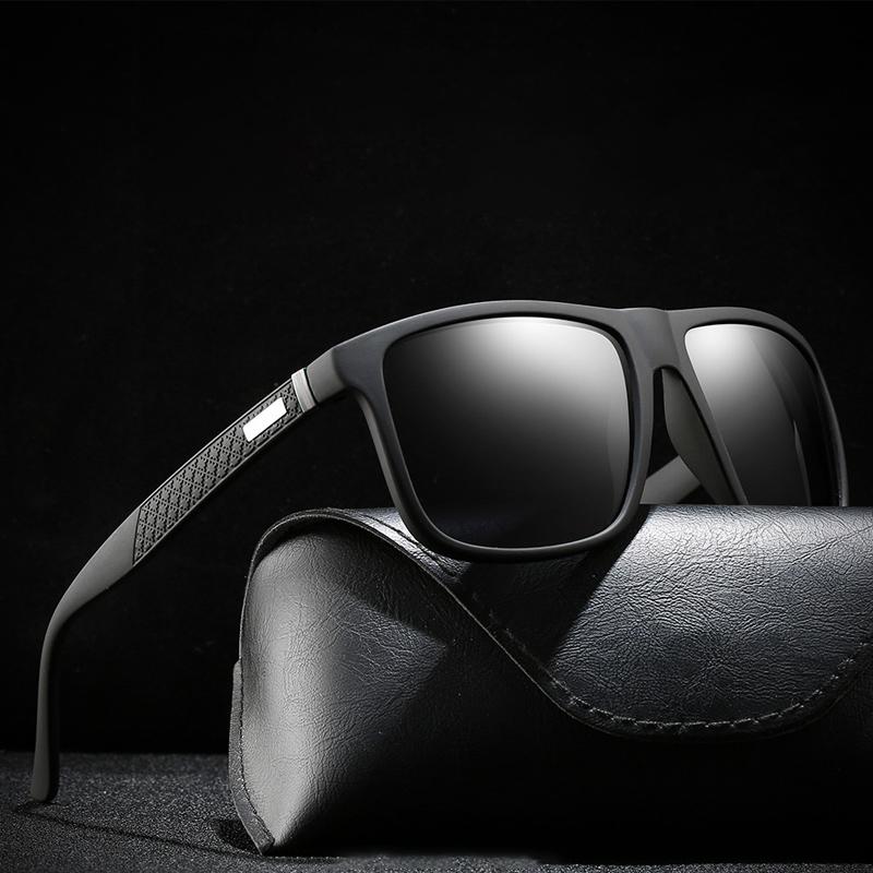 Schwarzer Rahmen Polarisierte Sonnenbrille