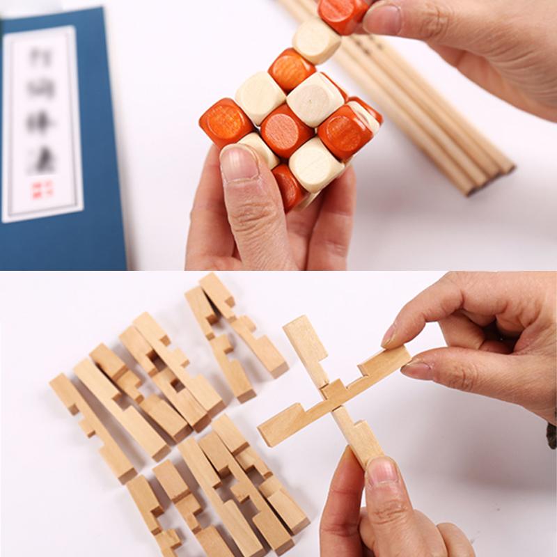 3D Holzpuzzle Spiele