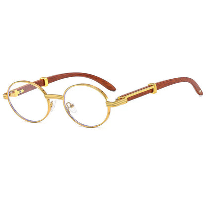 BlissGlow –   Holzsonnenbrille der Retro-Serie