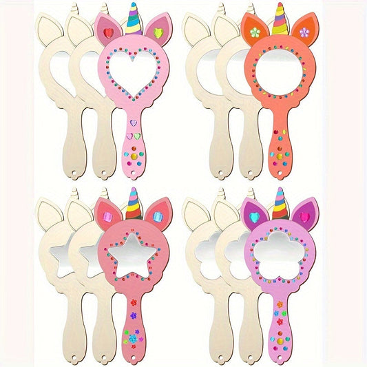 Sandsberg | WhimsyReflections - DIY Einhorn Spiegel mit handgemaltem Design