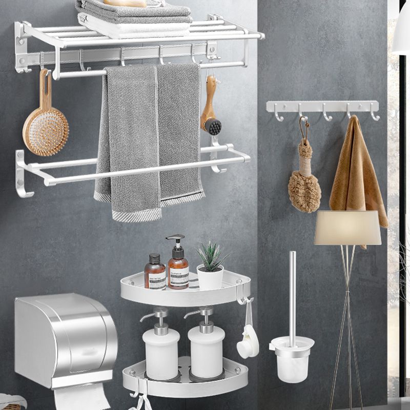 Sandsberg | Modernes Badezimmerzubehör Hardware-Set Weißes Metall Badezimmerzubehör Kit