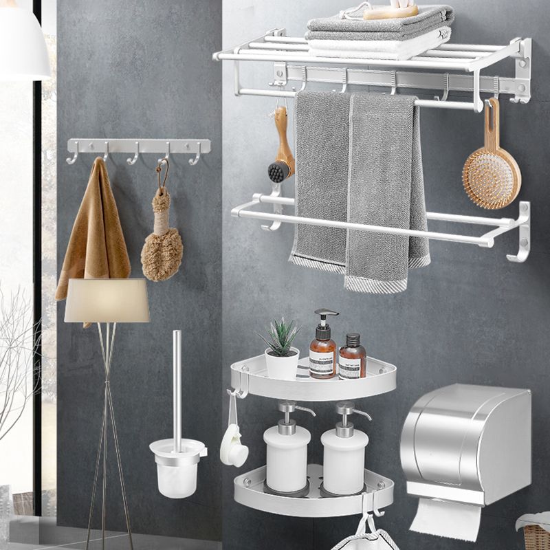 Sandsberg | Modernes Badezimmerzubehör Hardware-Set Weißes Metall Badezimmerzubehör Kit