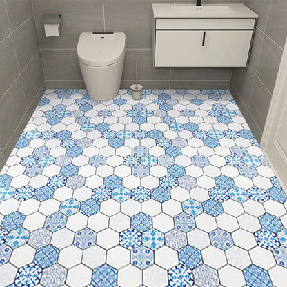 Sandsberg | Modernes PVC-Boden Selbstklebbare Geometrisch Bedruckte Matt Vinyl Boden Planken