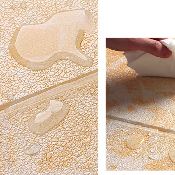 Sandsberg | Modern Pearl Wandschalen PVC Schaum Wandzugangspanel Abziehen und Kleben Wandfliesen
