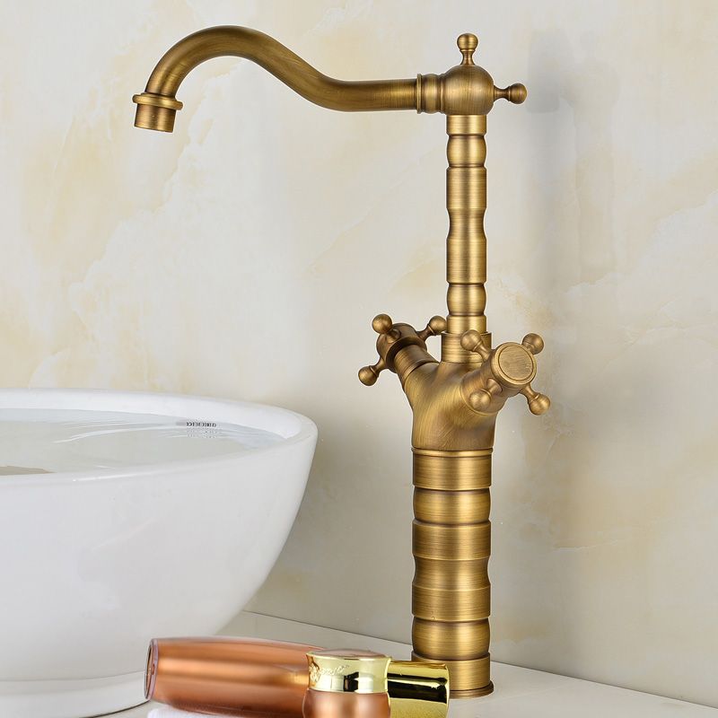 Sandsberg | Deck Mounted Copper Roman Tub Faucet Double Handles Roman Tub Faucet Set