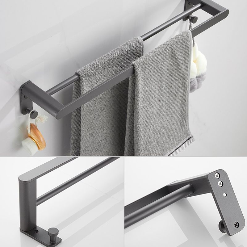 Sandsberg | Modern Graues Badezimmeraccessoire Als Einzelstück Oder Als Set aus Metall