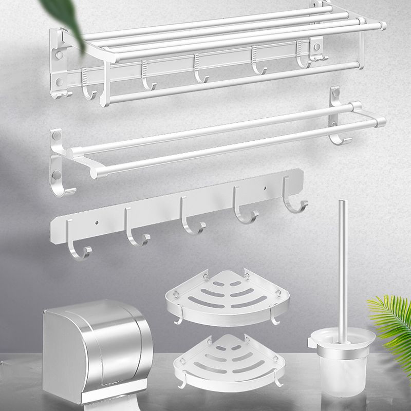 Sandsberg | Modernes Badezimmerzubehör Hardware-Set Weißes Metall Badezimmerzubehör Kit