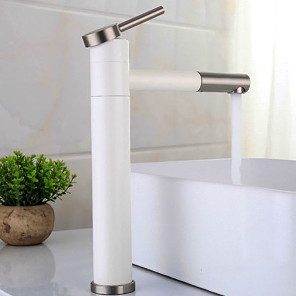 Sandsberg | Moderner Vessel Sink Wasserhahn Edelstahl Einhand Niedriger Bogen Ausziehbarer Vessel Wasserhahn