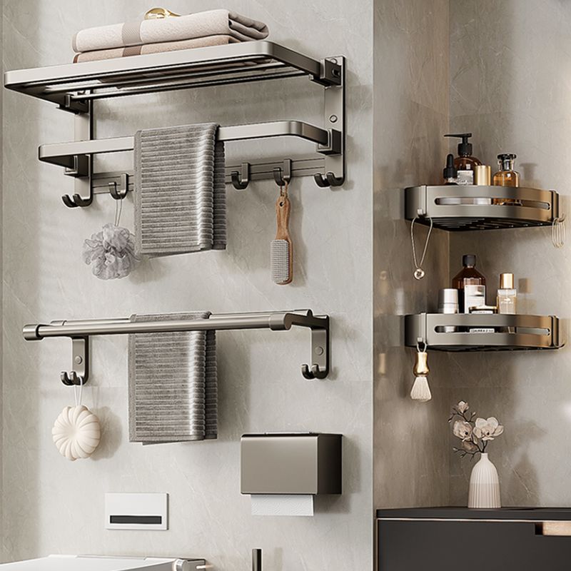 Sandsberg | Modern Handtuchstangen-Badezimmer Set Badregal Badezimmer Zubehör Kit