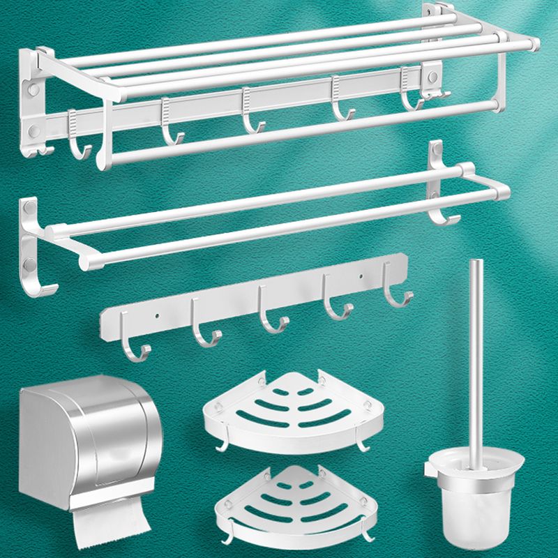 Sandsberg | Modernes Badezimmerzubehör Hardware-Set Weißes Metall Badezimmerzubehör Kit