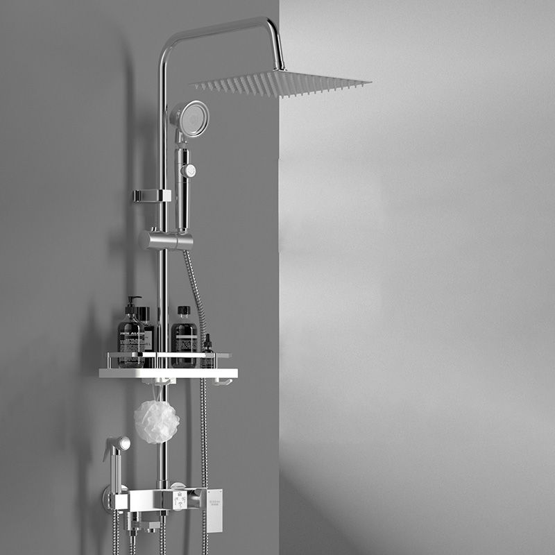 Sandsberg | Wandmontiertes Duschsystem Griff Hebel Spot Resist Kupfer Duschsystem