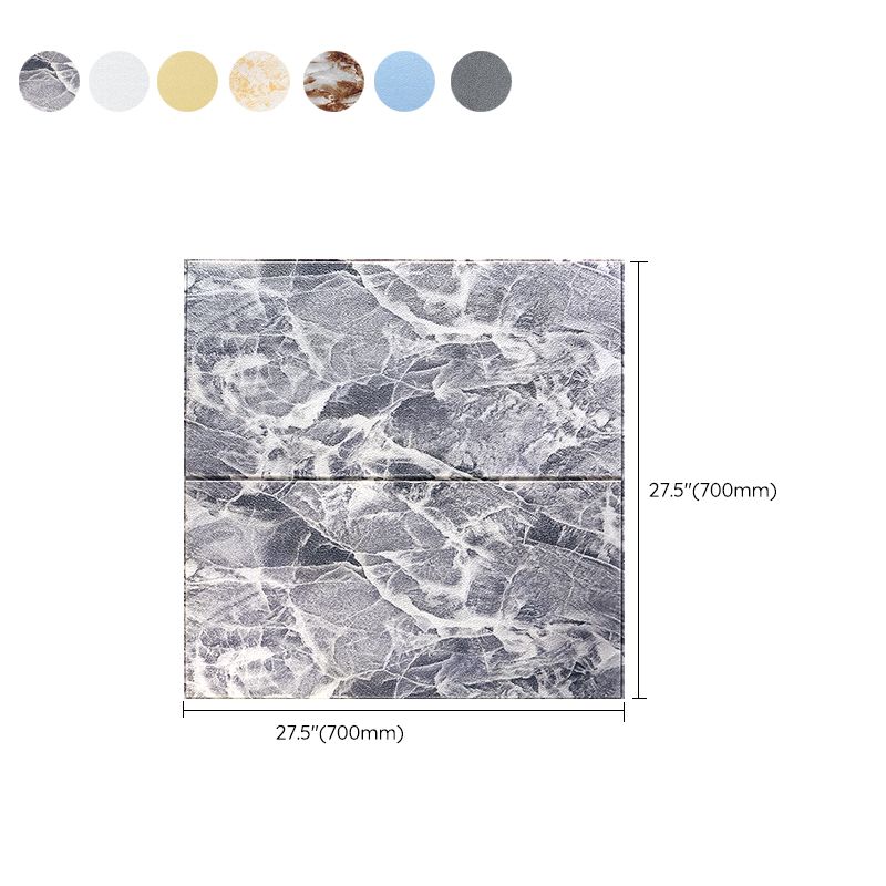 Sandsberg | Modern Pearl Wandschalen PVC Schaum Wandzugangspanel Abziehen und Kleben Wandfliesen