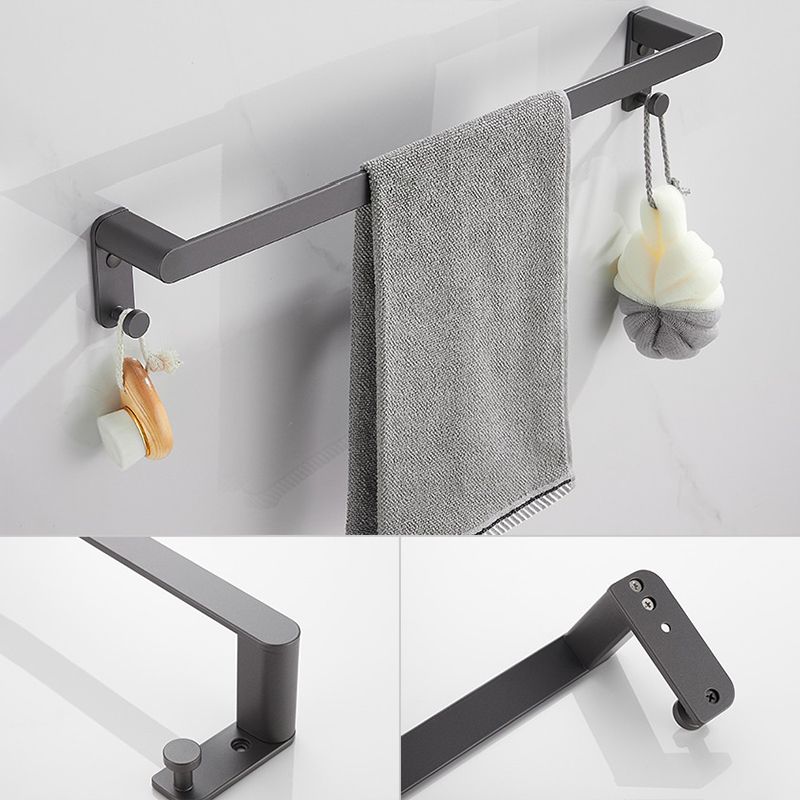 Sandsberg | Modern Graues Badezimmeraccessoire Als Einzelstück Oder Als Set aus Metall