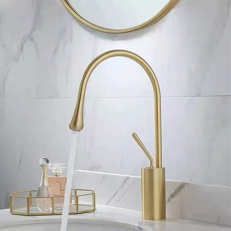 Sandsberg | Glam Style Wasserhahn Einzelhebelgriff Waschbecken Wasserhahn für das Badezimmer