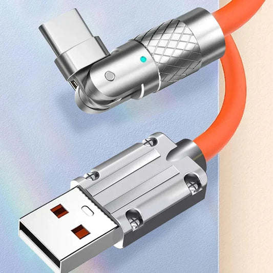 FlexCharge™ 180° drehendes Schnelllade-Kabel