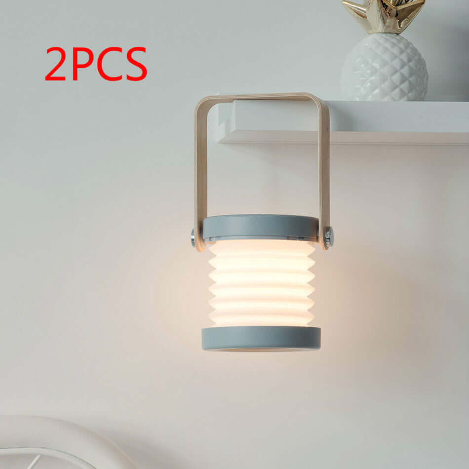 Faltbare Touch-Dimmbar Lese-LED-Nachtlicht Tragbare Laterne Lampe USB Wiederaufladbar Für Wohnkultur