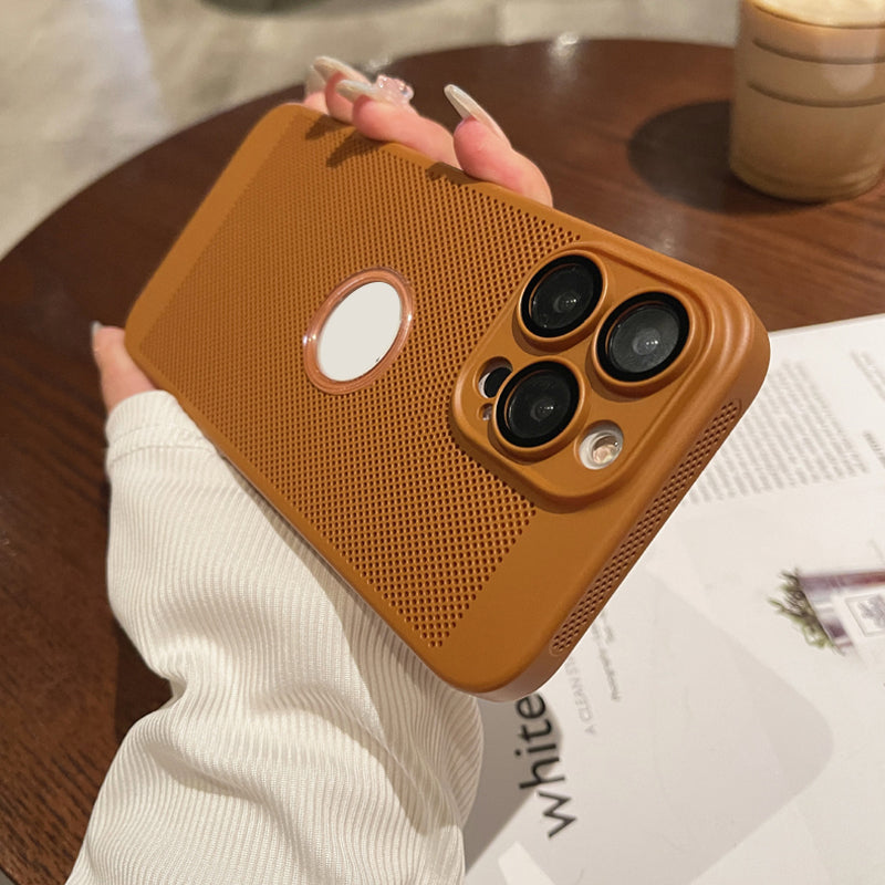 Perforierte mobile Hülle mit Wärmeabfuhr - Sommernutzung