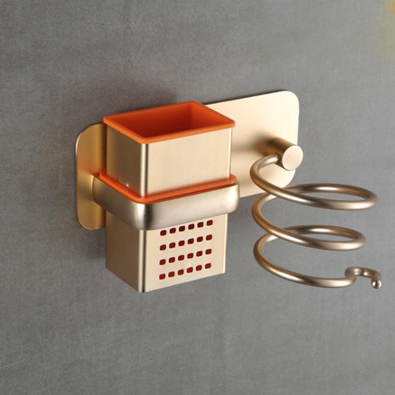 Sandsberg | Bad Aluminium Multifunktionaler Haartrocknerhalter