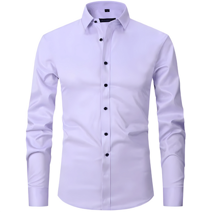 Sandsberg I Atmungsaktives, hoch elastisches Anti-Falten-Hemd