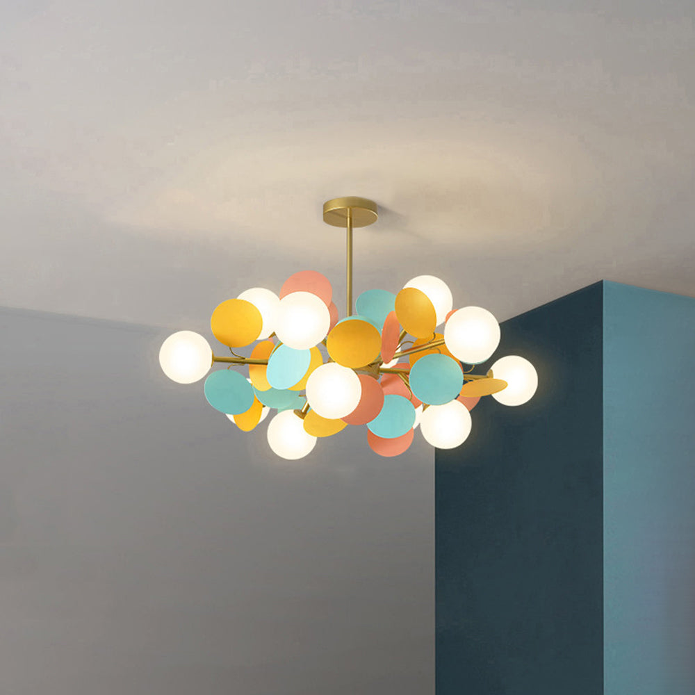 Blumenzweig Kronleuchter Wohnzimmer