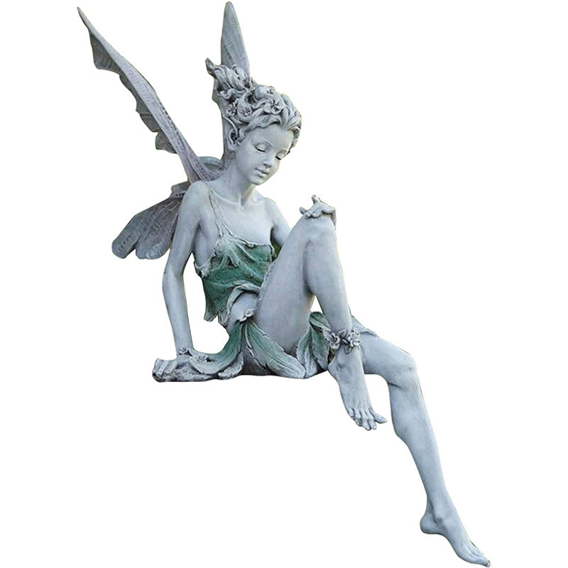 Sandsberg Sitzende Feen Garten Statue