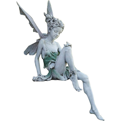 Sandsberg Sitzende Feen Garten Statue