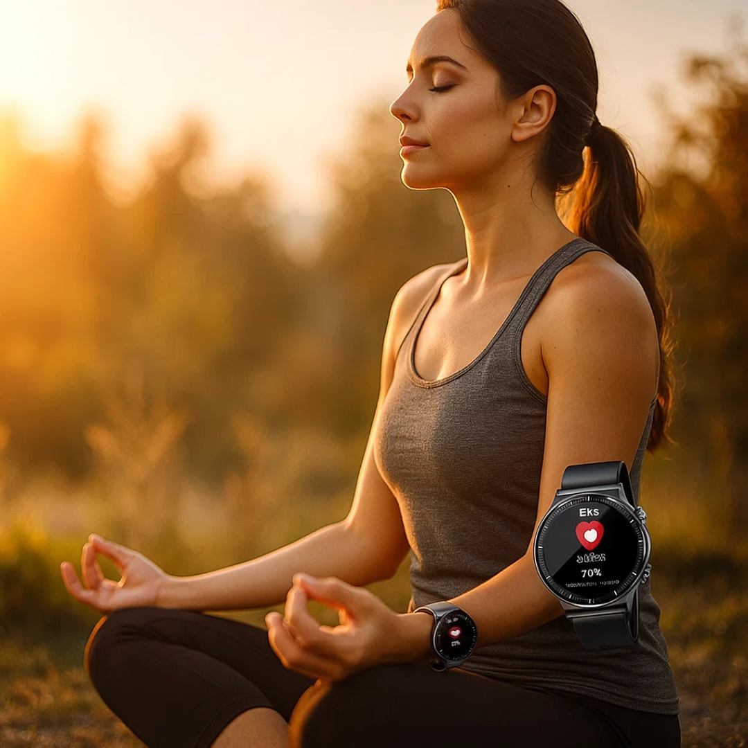 Sandsberg | CardioSense – Medizinische ECG-Smartwatch mit Osram-Sensor & 24/7 Gesundheitsüberwachung