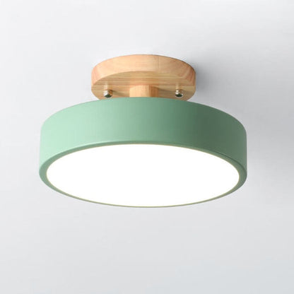 Sandsberg LED runde Deckenlampe | Nordic Design | Semi-Flush Montage | wirtschaftliche Innenbeleuchtung