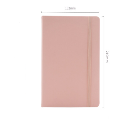 A5-Notizbuch mit taktilem PU-Hardcover