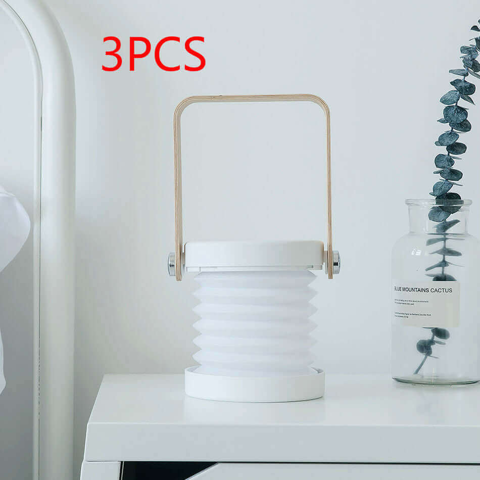 Faltbare Touch-Dimmbar Lese-LED-Nachtlicht Tragbare Laterne Lampe USB Wiederaufladbar Für Wohnkultur