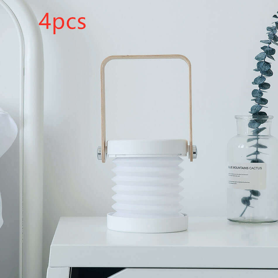 Faltbare Touch-Dimmbar Lese-LED-Nachtlicht Tragbare Laterne Lampe USB Wiederaufladbar Für Wohnkultur