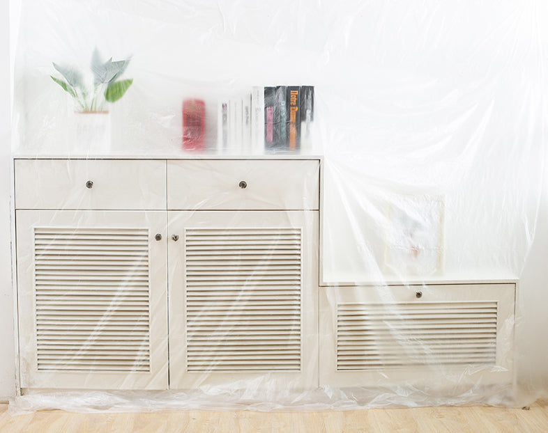 Sandsberg | Multifunktionale transparente Kunststoffstaubabdeckung, langlebig und wasserdicht, für Sofa, Schrank, Couch, Tisch und mehr