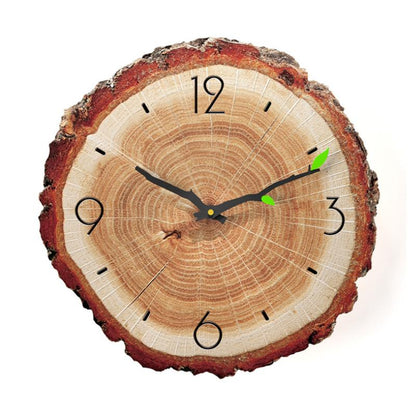 Sandsberg | Holz Jahresringe Wanduhr