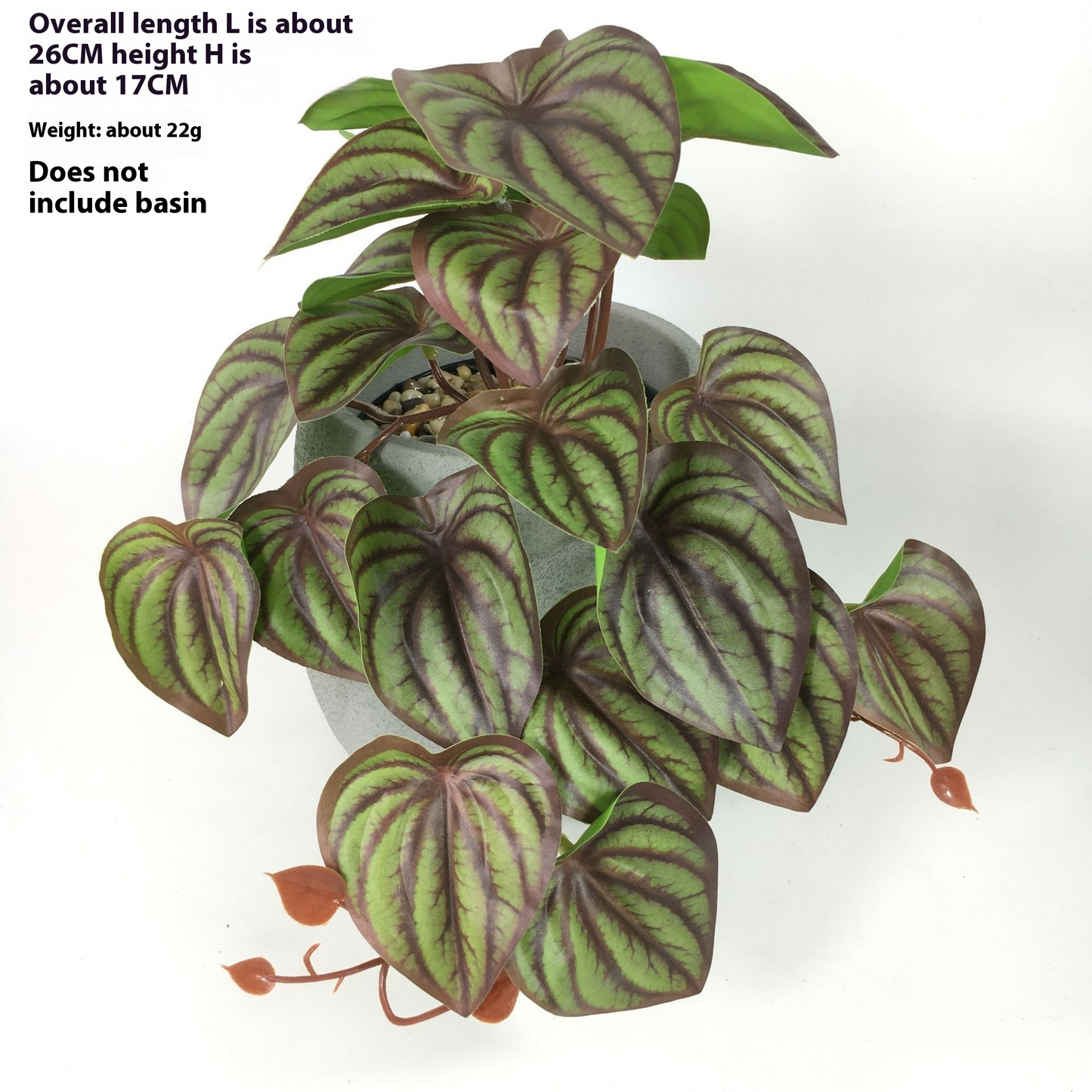 Sandsberg | Künstliche Hängepflanze für natürliche Dekoration im Innen- und Außenbereich